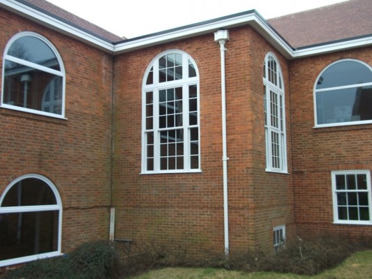 Spectus Vertical sliding windows installed at Varndean College